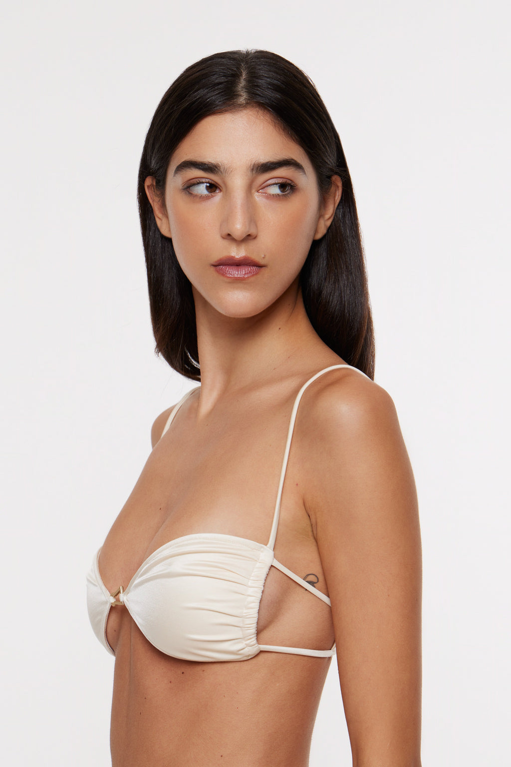 Calla Bikini Top Cream