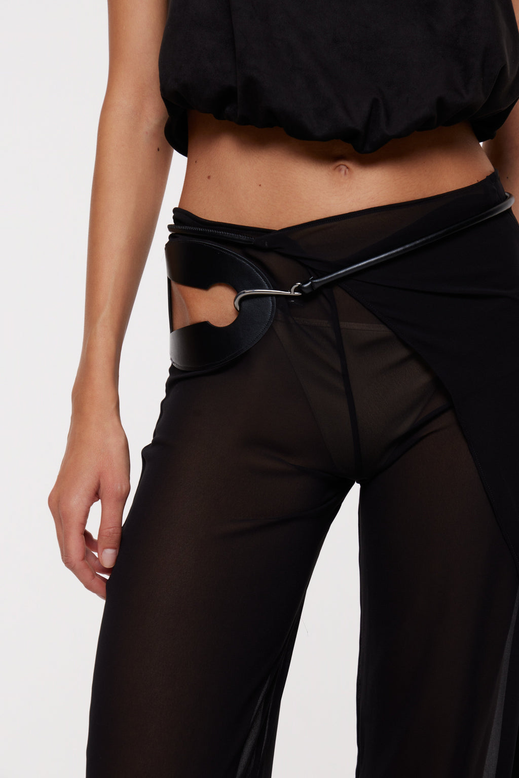 Deva Wrap Trousers Black