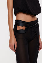 Deva Wrap Trousers Black
