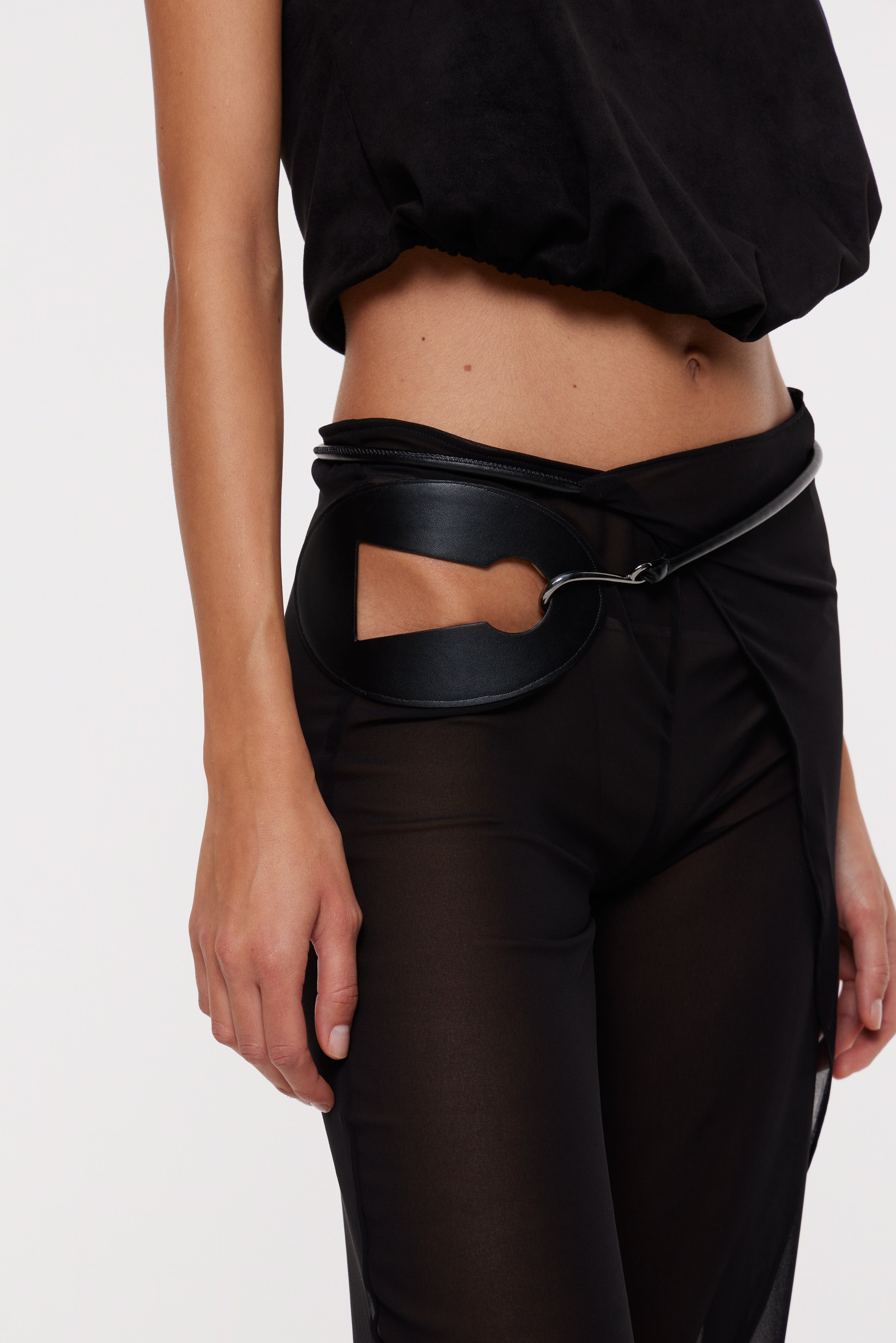 Deva Wrap Trousers Black