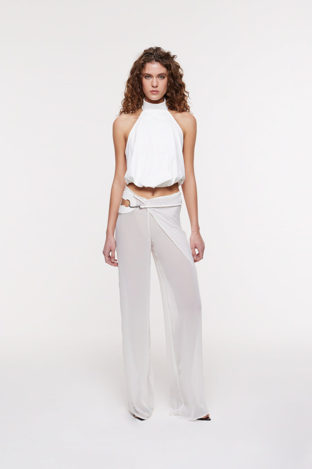 Deva Wrap Trousers Ivory