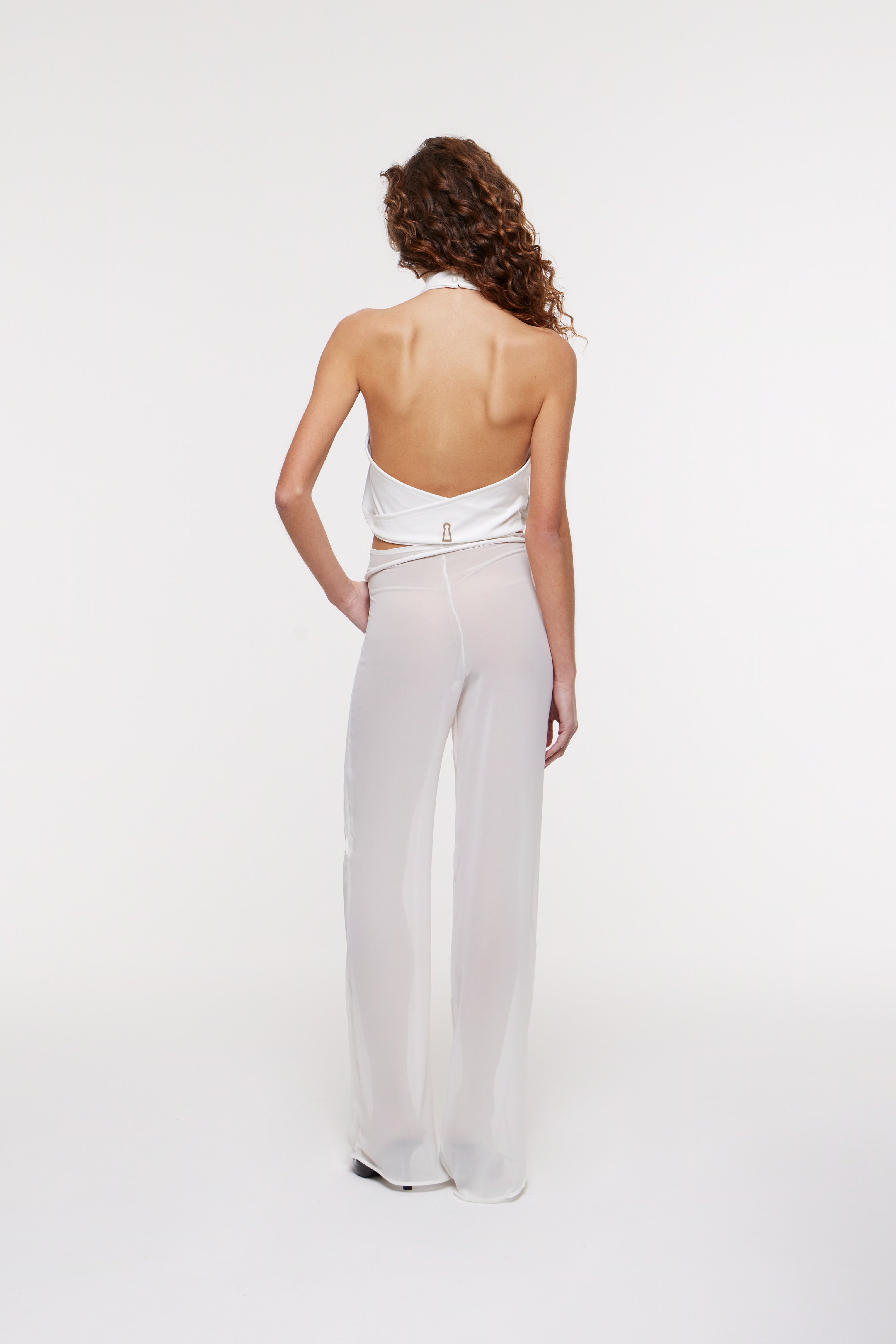 Deva Wrap Trousers Ivory