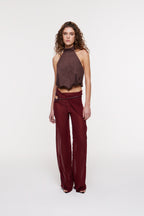 Deva Wrap Trousers Wine