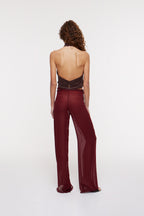 Deva Wrap Trousers Wine