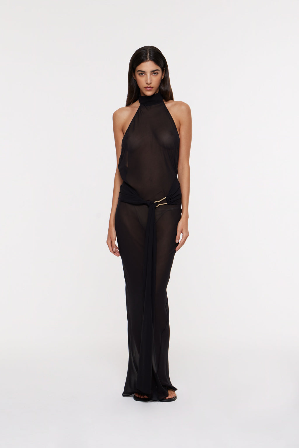 Gaia Maxi Dress Black