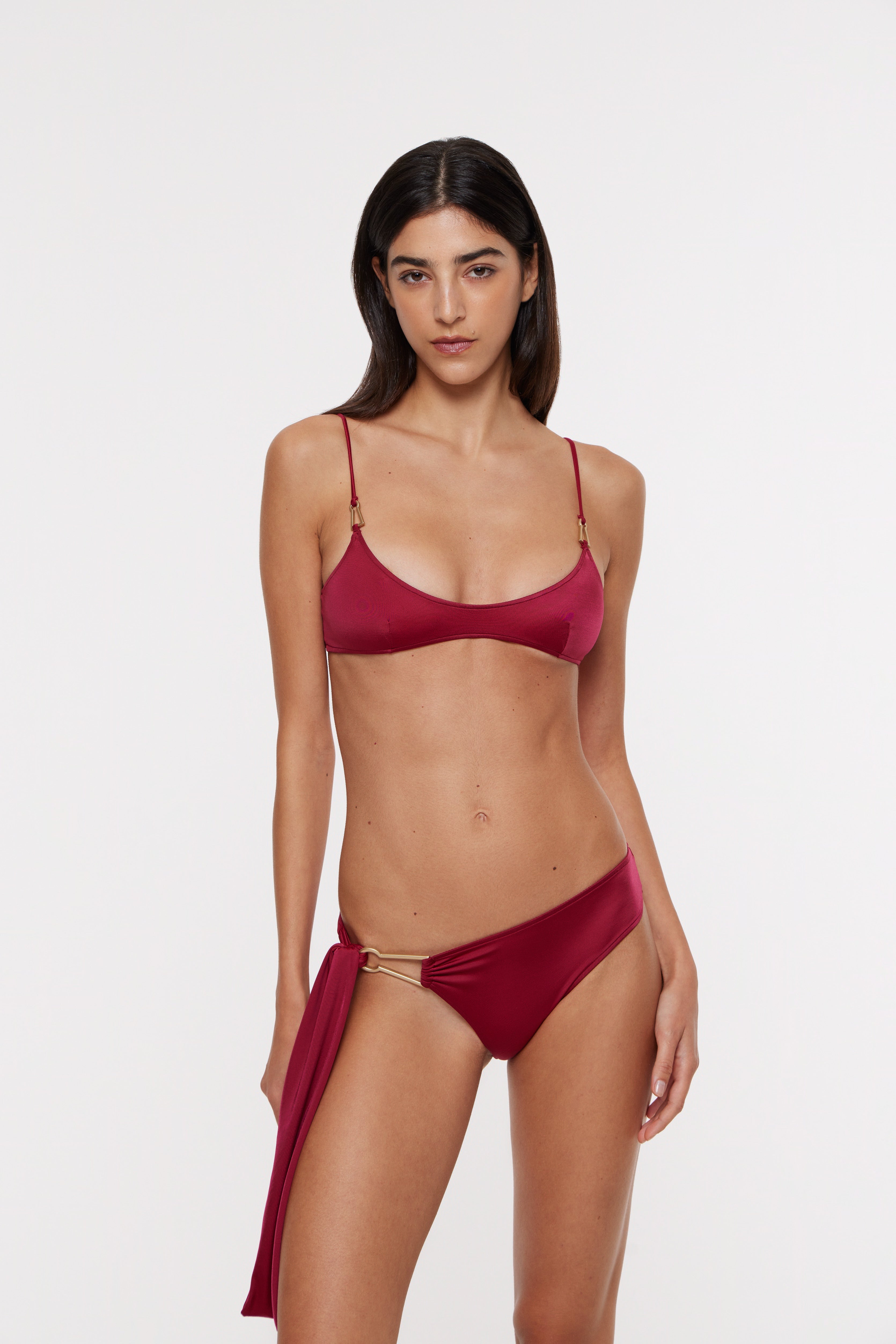 Mina Bikini Top Cherry
