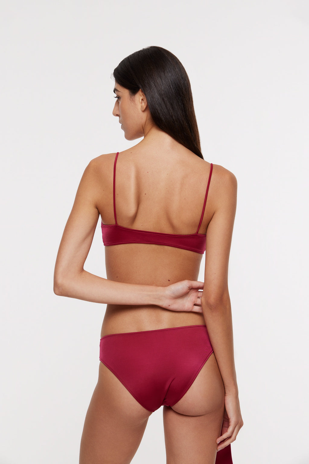 Mina Bikini Top Cherry