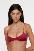 Mina Bikini Top Cherry