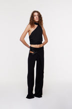 Nara Wrap Trousers Black