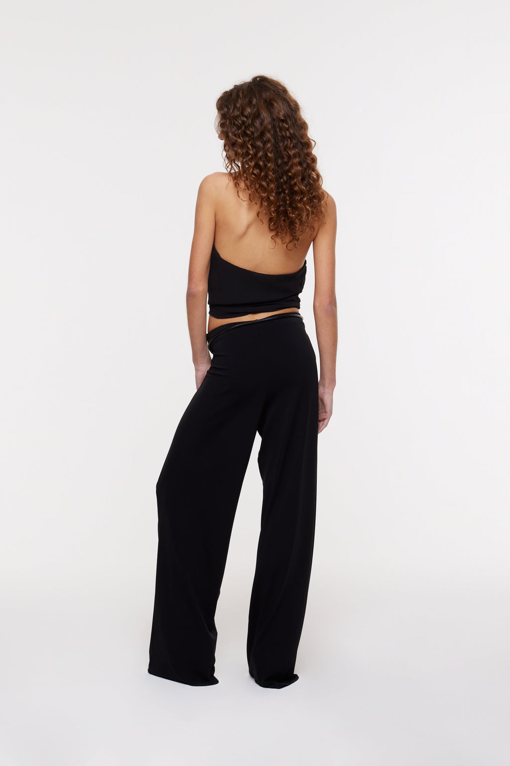 Nara Wrap Trousers Black