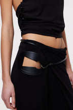 Nara Wrap Trousers Black