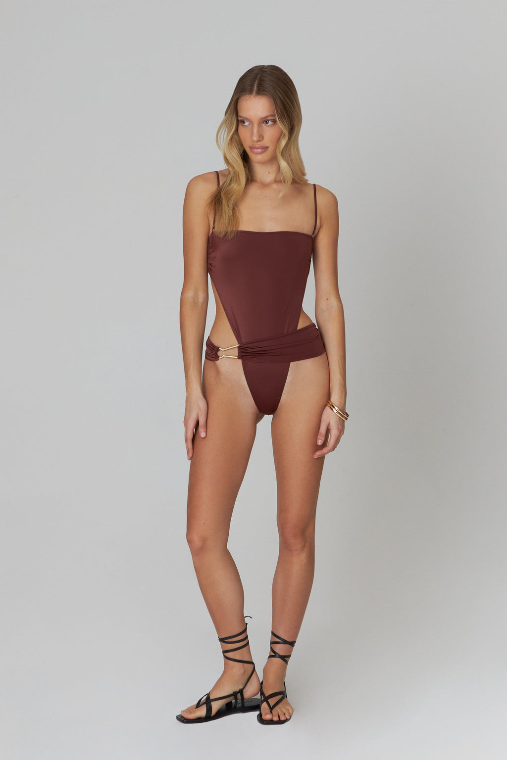 Aria Swimsuit Chestnut