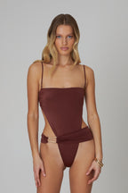 Aria Swimsuit Chestnut