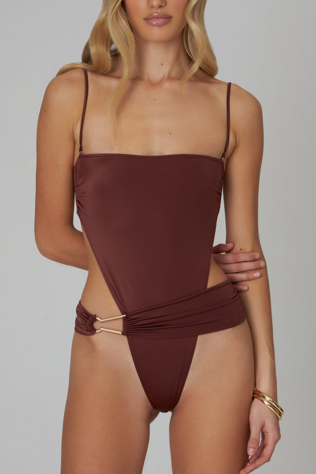 Aria Swimsuit Chestnut