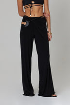 Nara Wrap Trousers Black
