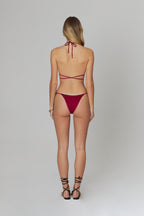 Isla Swim Bottom Cherry