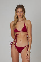 Isla Swim Bottom Cherry