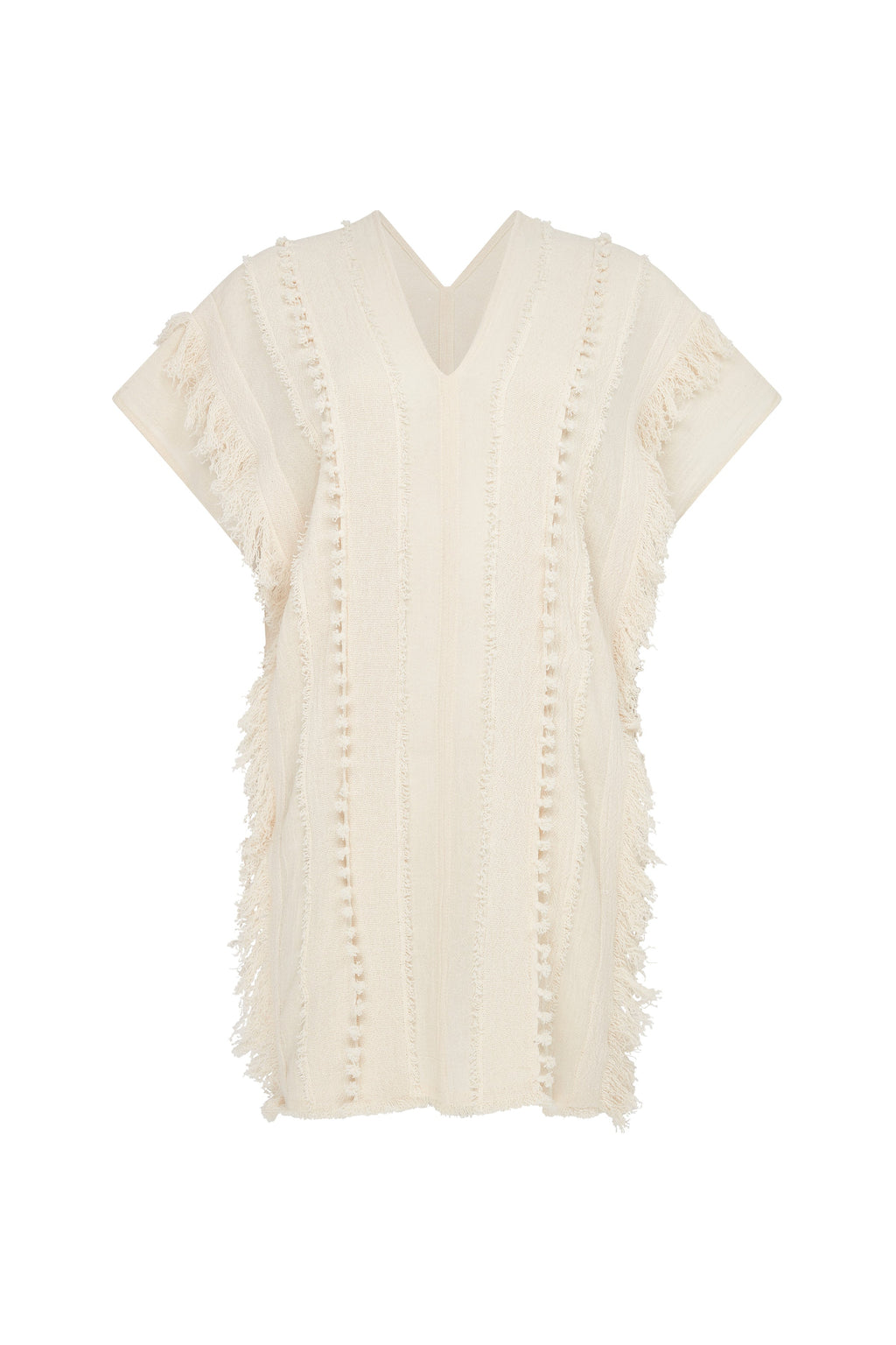 Sumer Mini Dress Artisanal Cotton