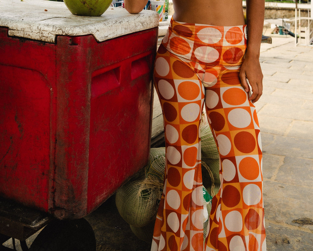 Robi Pant Retro Orange