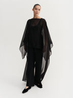Char Cape Black