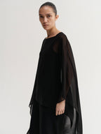 Char Cape Black