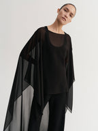 Char Cape Black