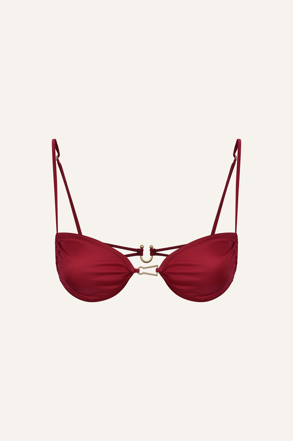 Calla Bikini Top Cherry