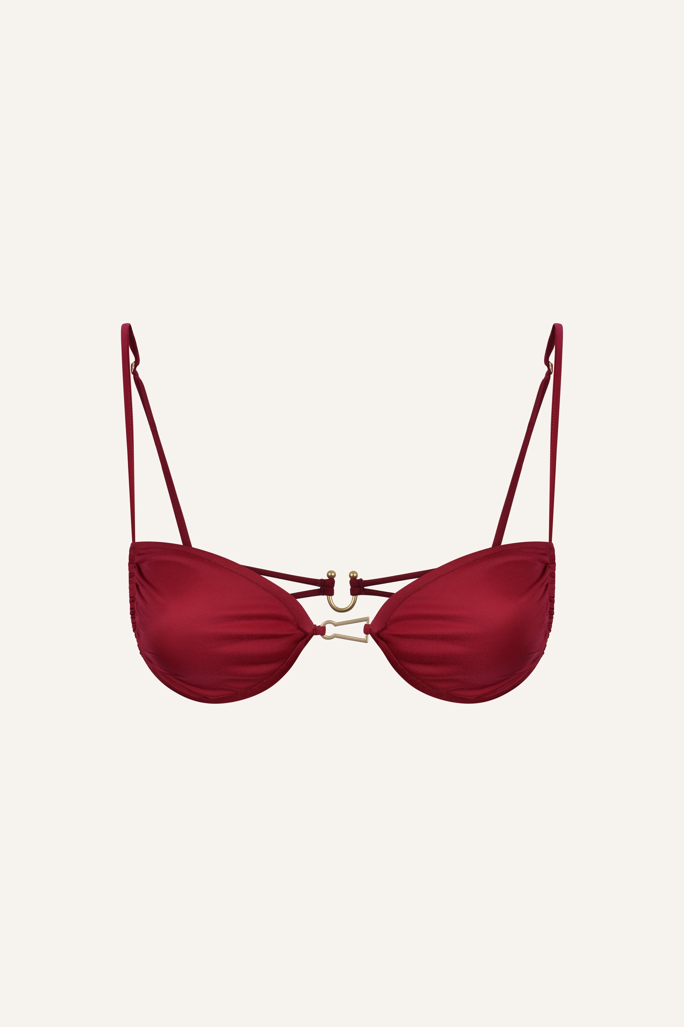 Calla Bikini Top Cherry