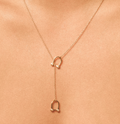 Collier L'etrier "B 06" en Or et Diamants