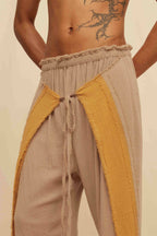 Chinda Pants Sepia Mustard