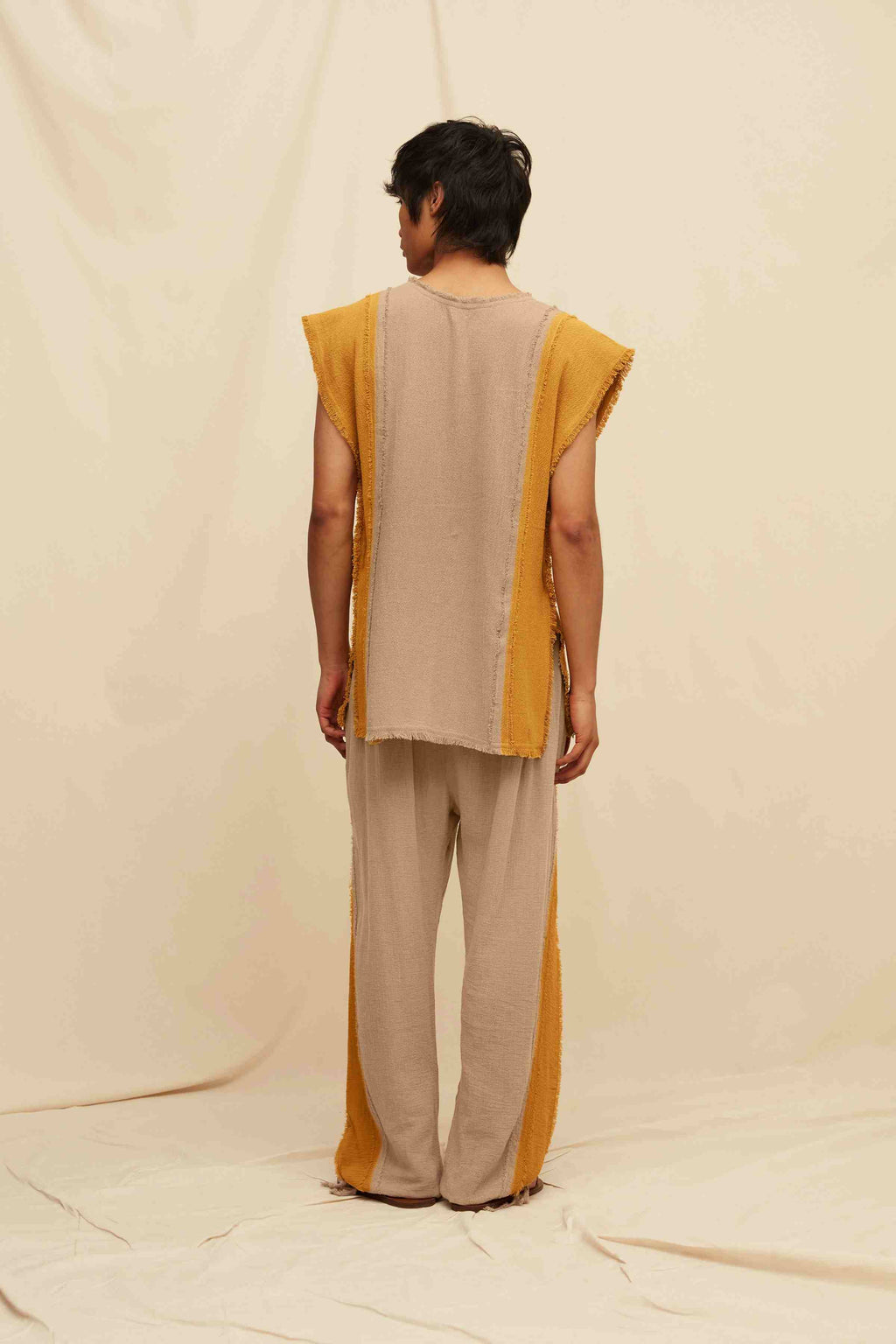 Chindikun Shirt Jute Sepia Mustard
