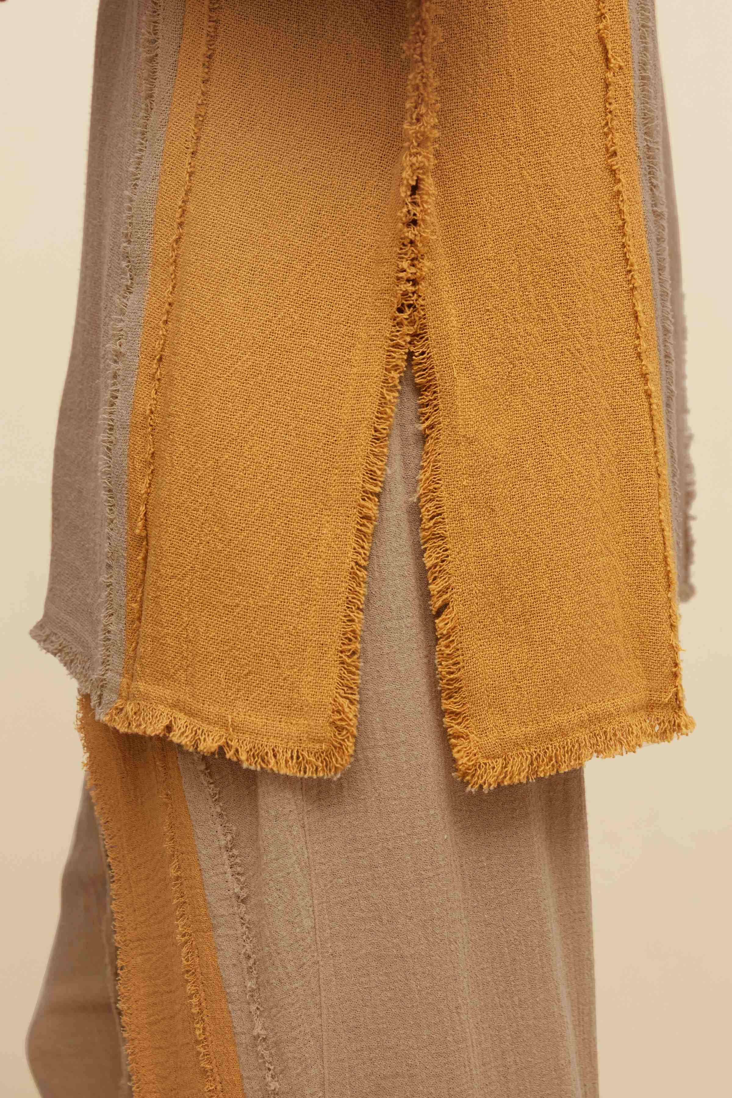 Chindikun Shirt Jute Sepia Mustard