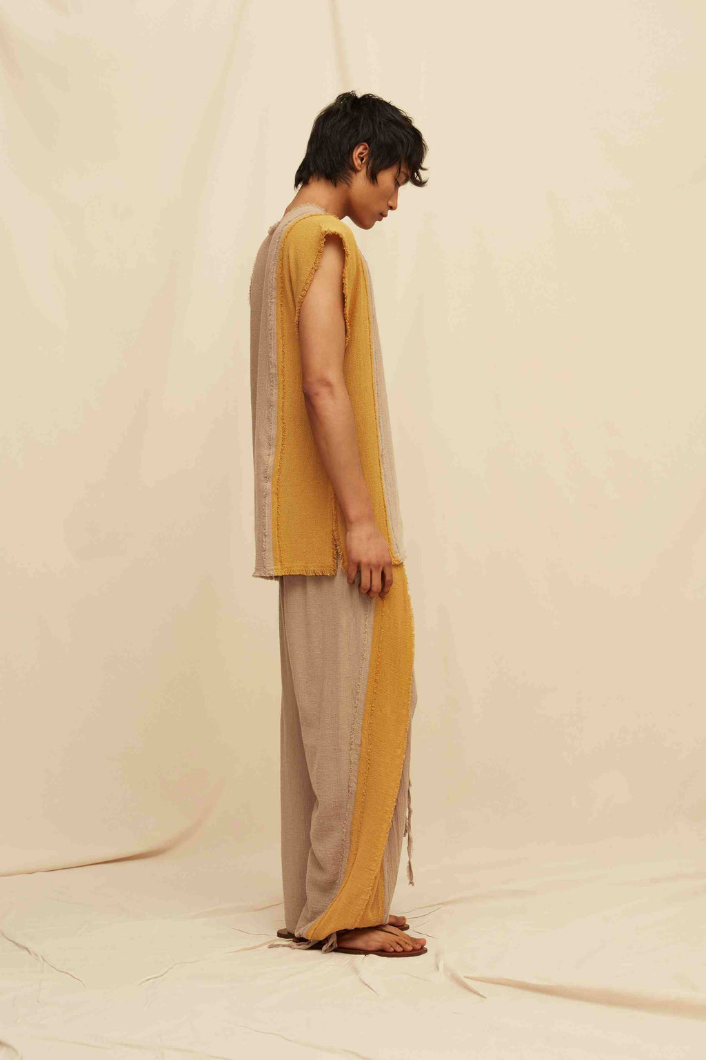 Chindikun Shirt Jute Sepia Mustard