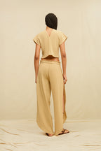Amro Top Jute Sepia