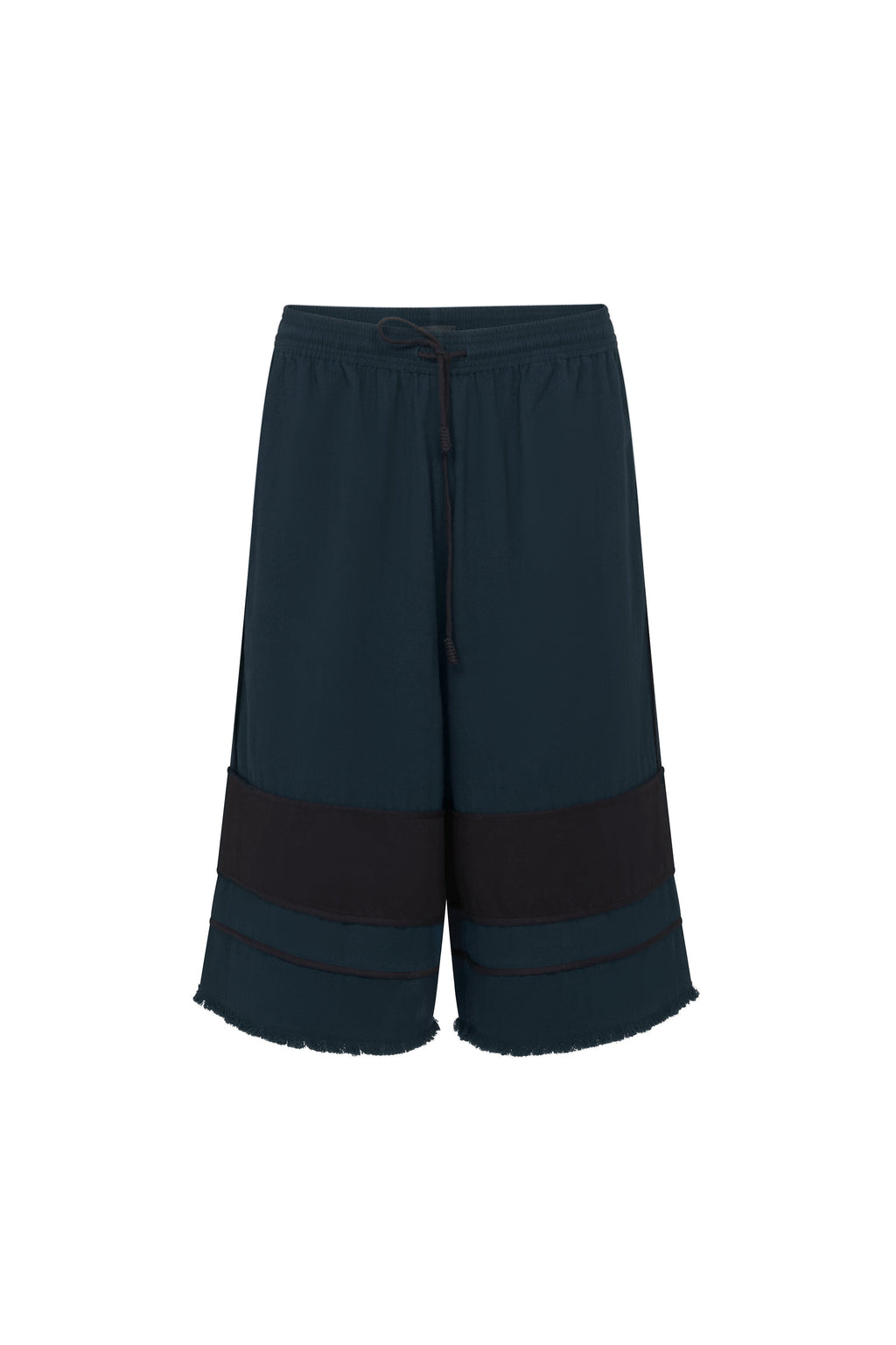 Han Shorts Artisanal Cotton Ultramarine