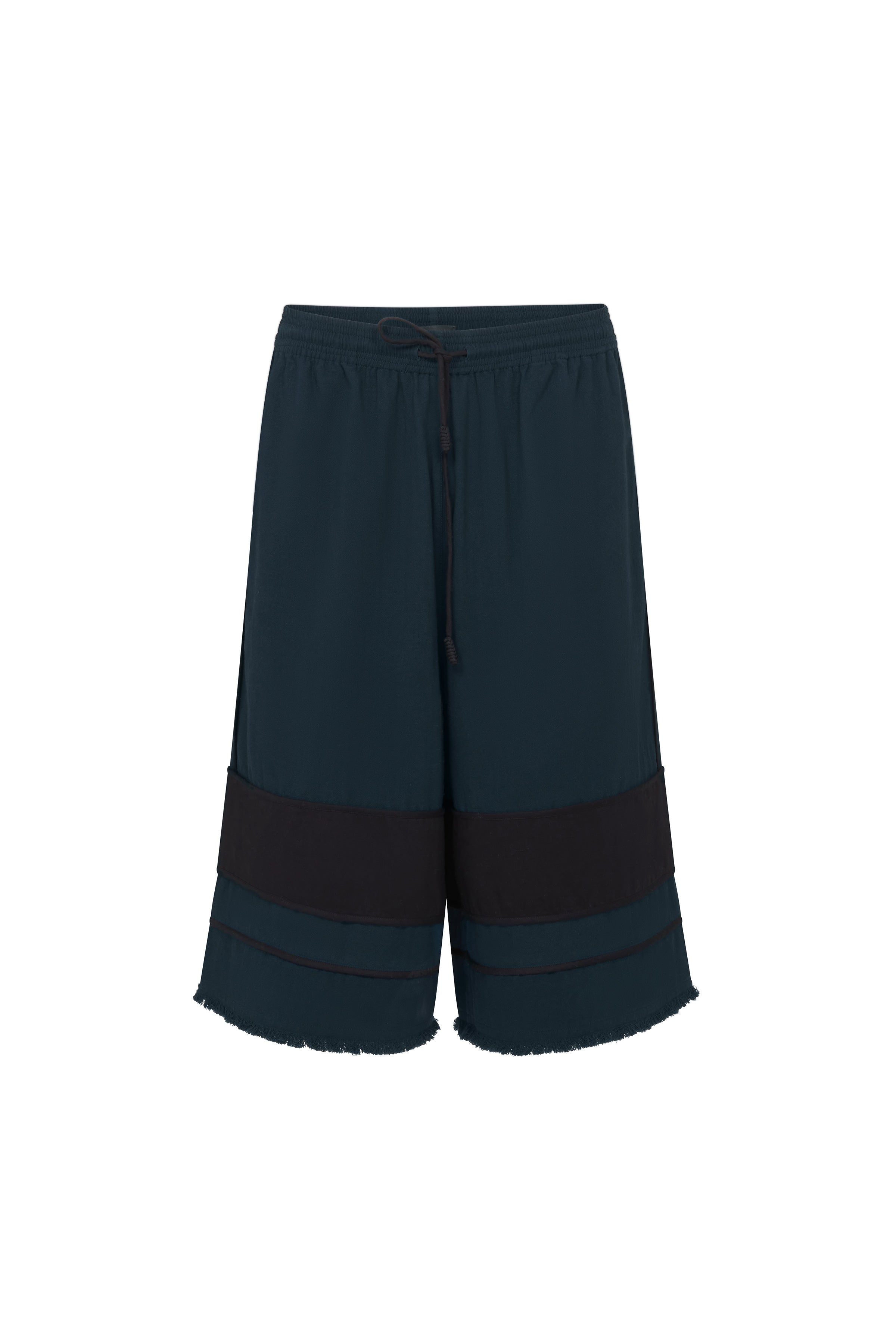 Han Shorts Artisanal Cotton Ultramarine