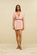 Rhea Mini Dress Clay Pink