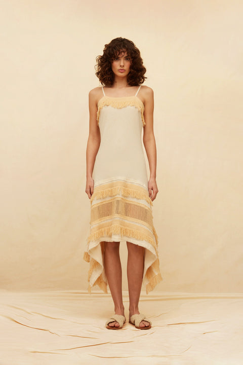 Vala Dress Almond