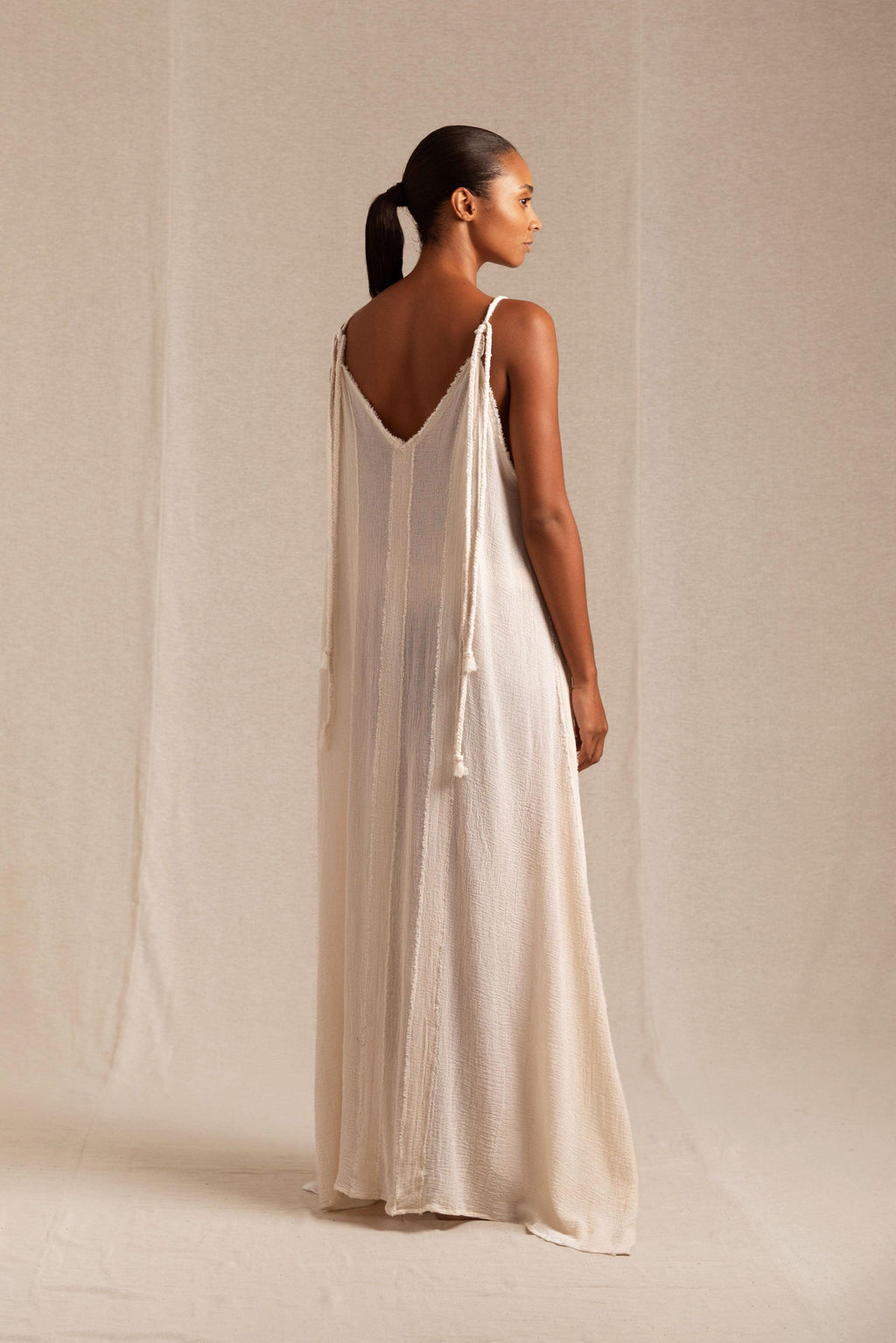Akbal Dress Gauze Natural