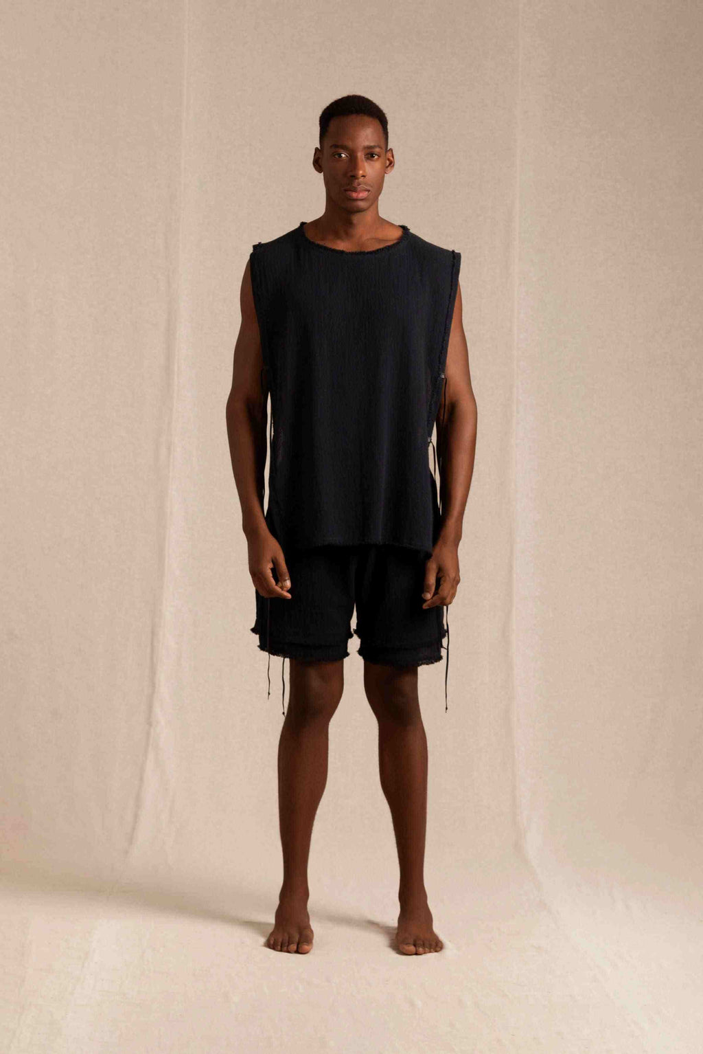 Aris Shirt Jute Black