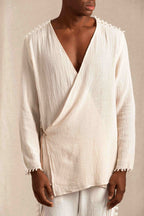 Merey Shirt Artisanal Cotton Natural