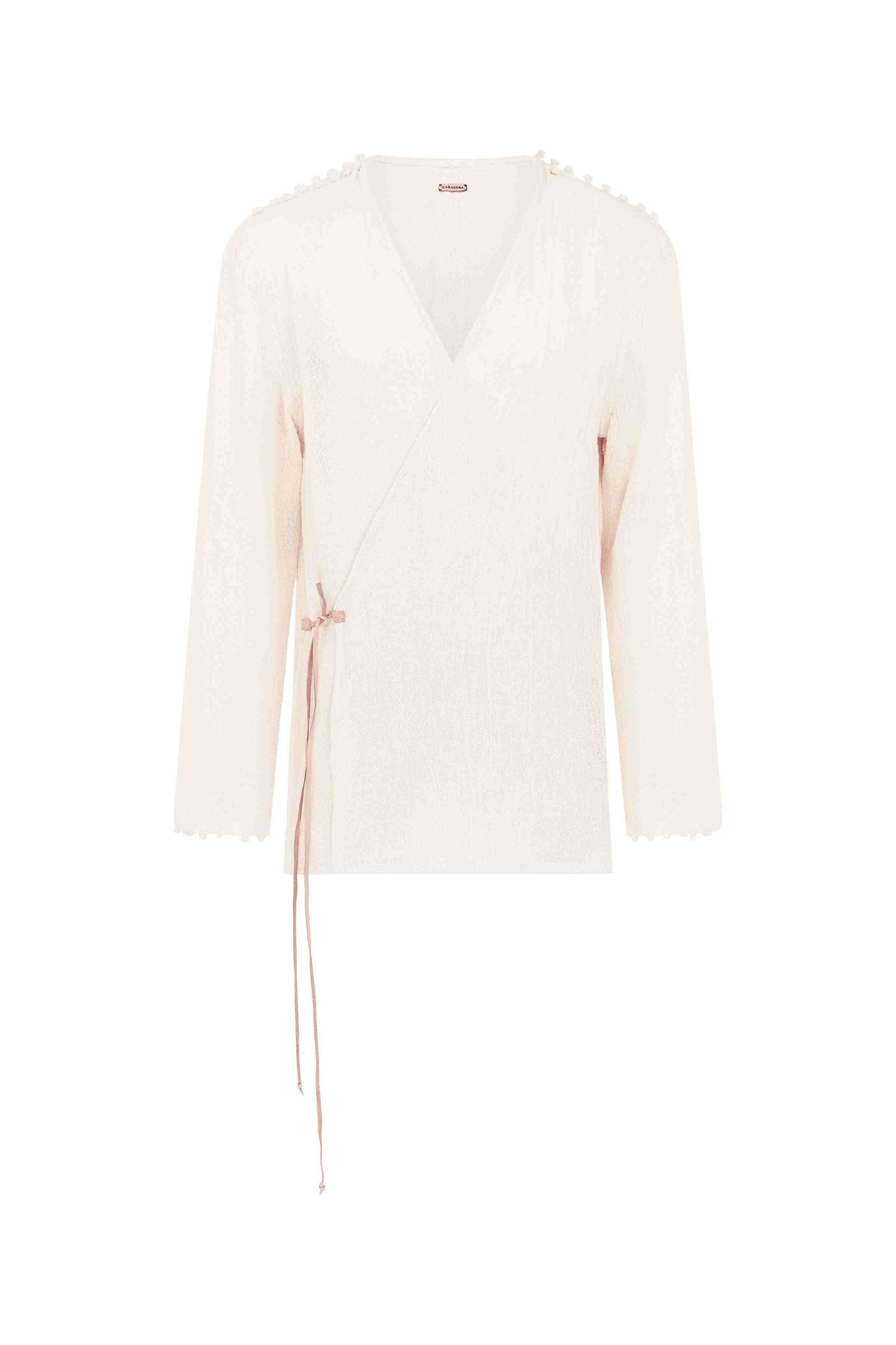Merey Shirt Artisanal Cotton Natural