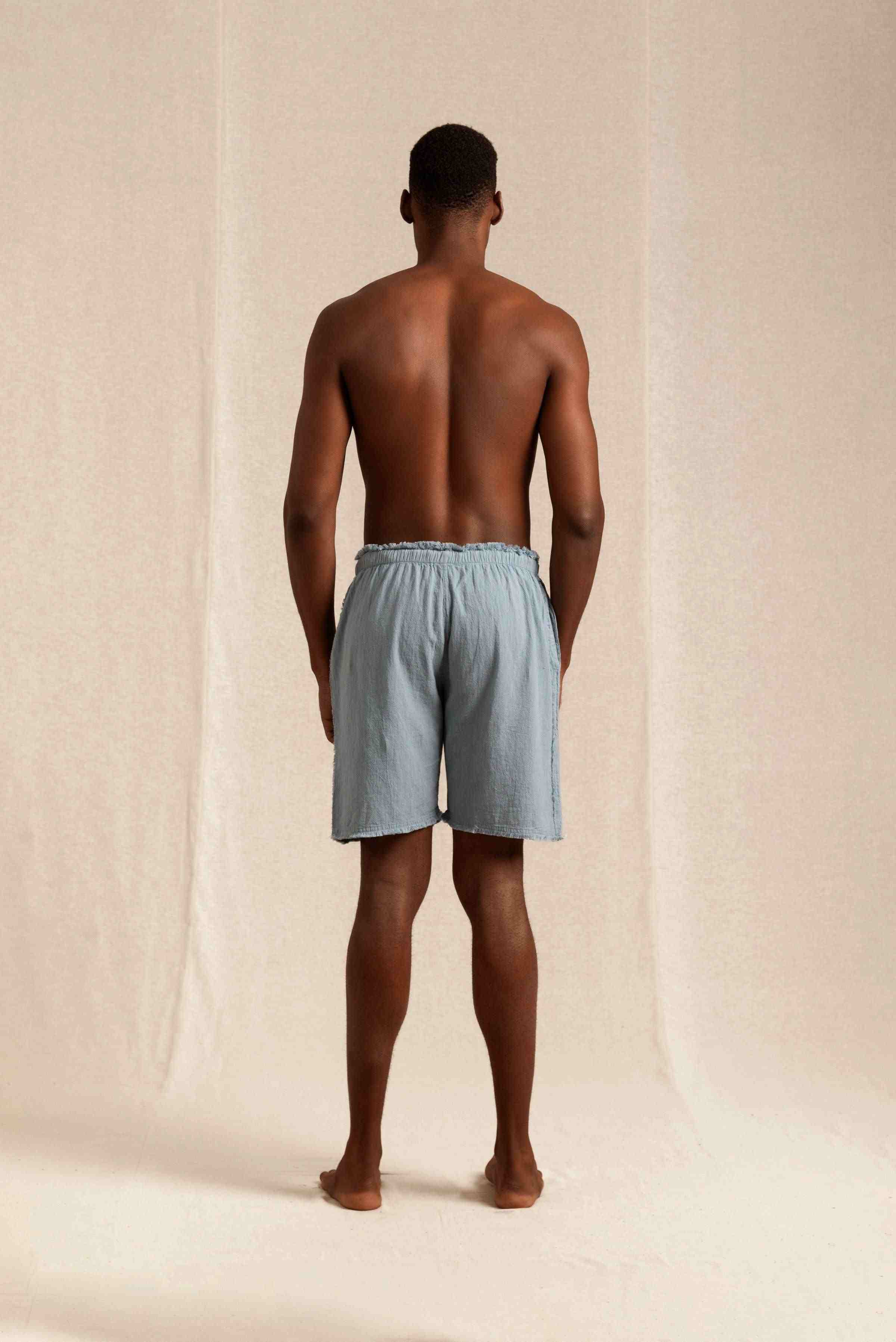 Tuub Shorts Artisanal Cotton Blue Heaven