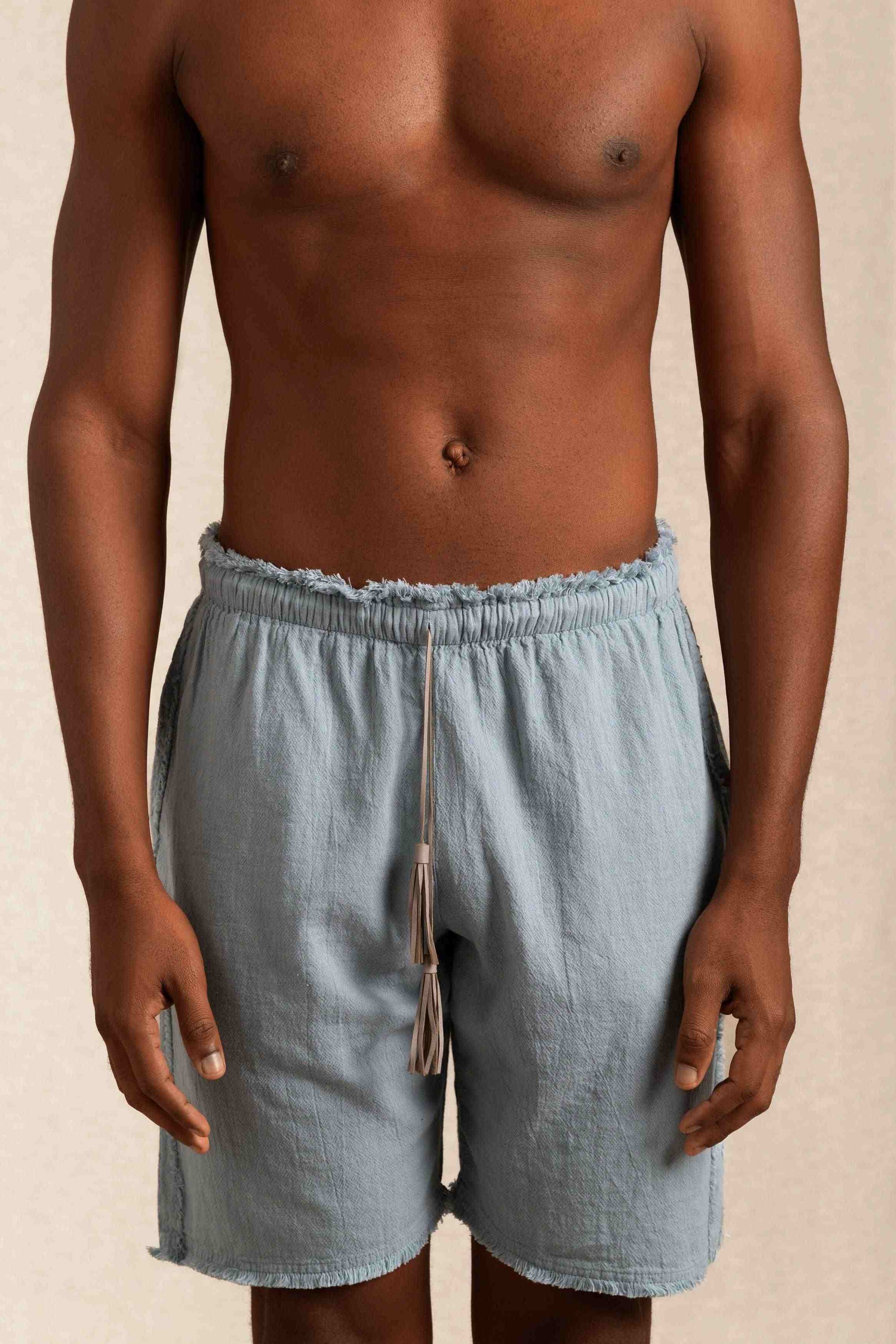 Tuub Shorts Artisanal Cotton Blue Heaven