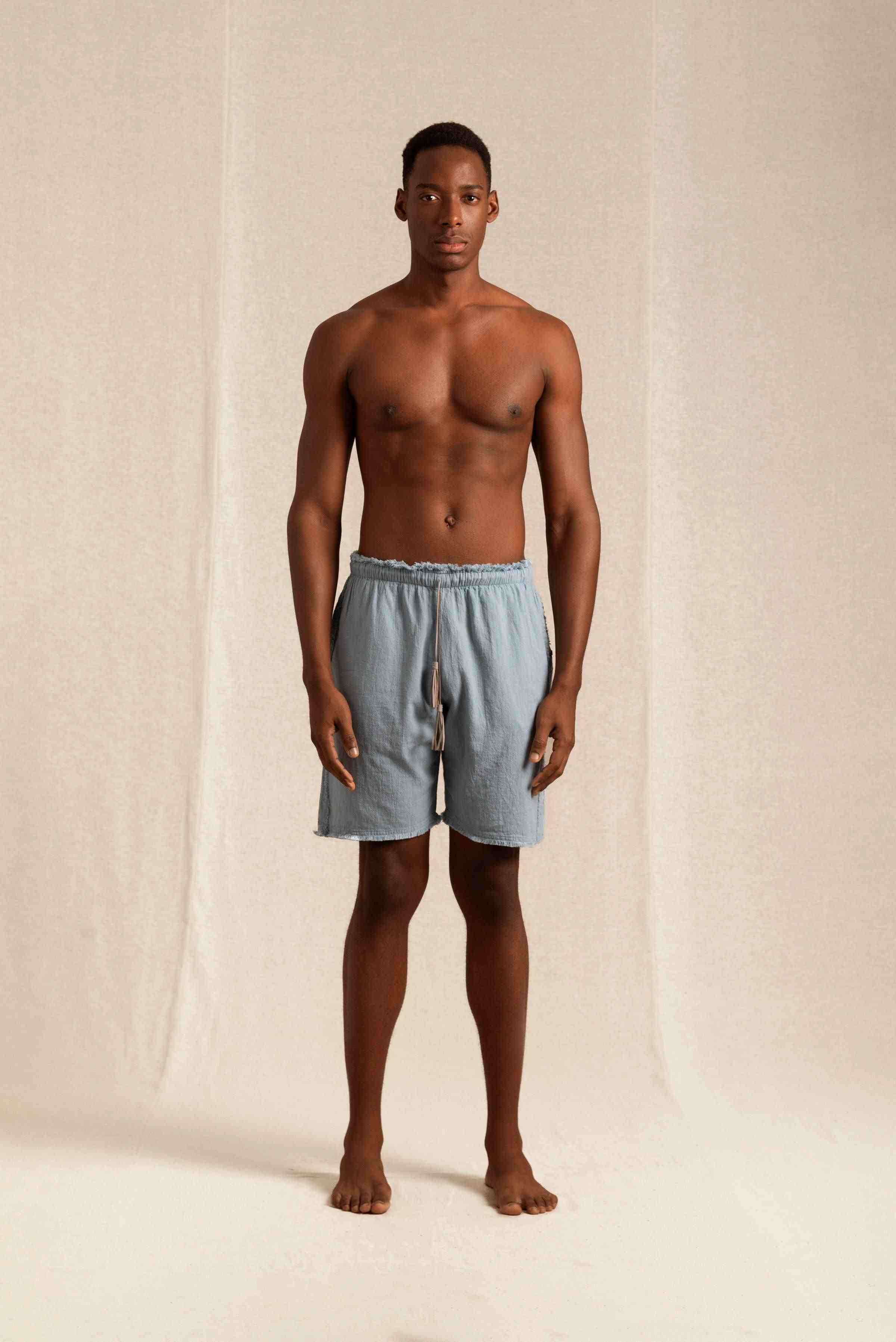 Tuub Shorts Artisanal Cotton Blue Heaven