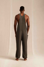 Tzab Jumpsuit Artisanal Cotton Slate Black