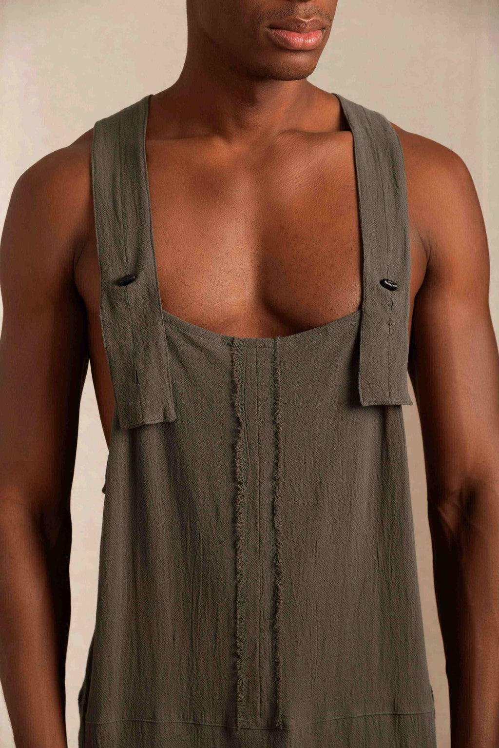 Tzab Jumpsuit Artisanal Cotton Slate Black