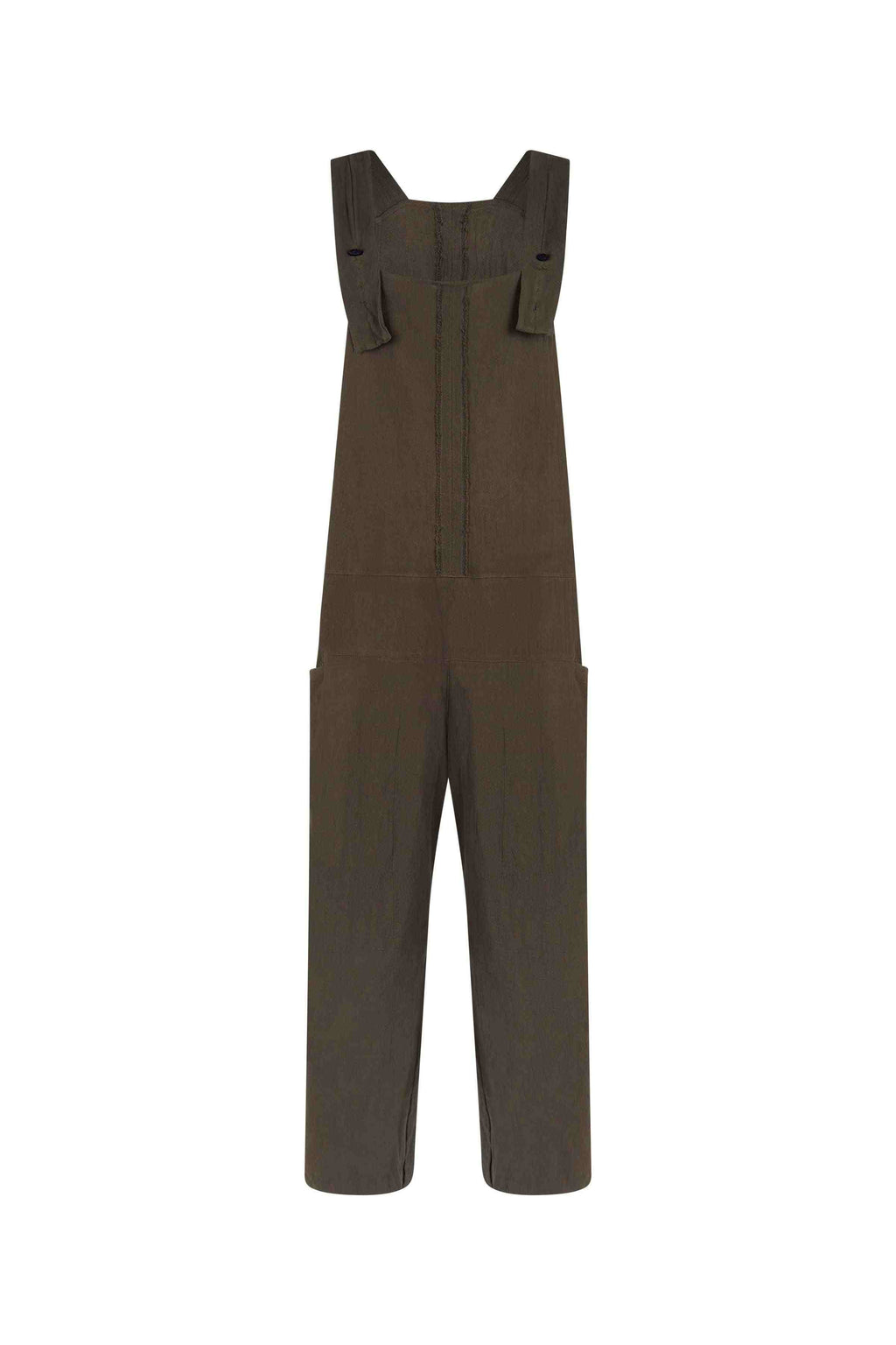 Tzab Jumpsuit Artisanal Cotton Slate Black