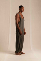 Tzab Jumpsuit Artisanal Cotton Slate Black