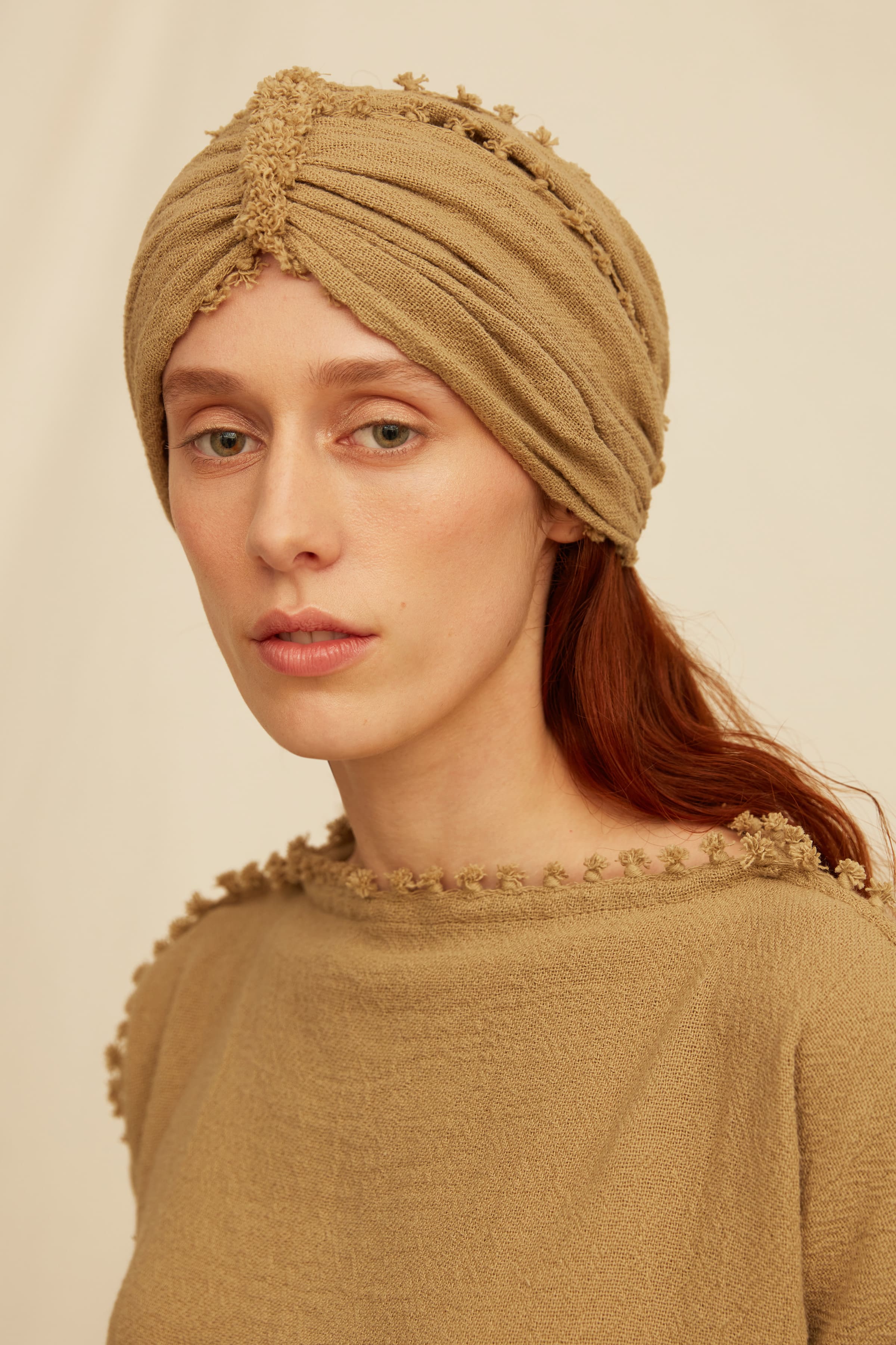 Ixcan Turban Sepia